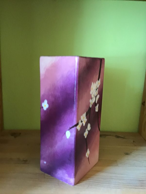 Keramik zuhausemalen.de | Vase viereckig <span style="font-size: 10px">(Farbgröße L)</span> Vasen
