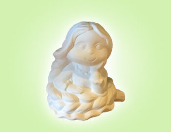 Keramik zuhausemalen.de | Rapunzel (Farbgröße S) Figuren