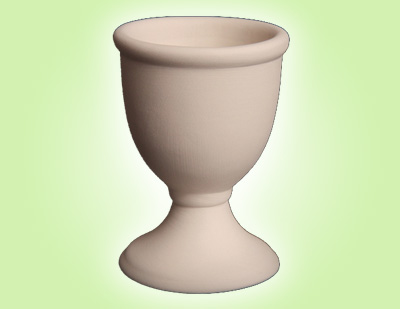 Keramik zuhausemalen.de | Eierbecher klassich (Farbgröße S) Für den Tisch