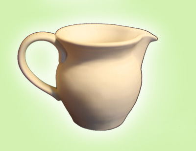 Keramik zuhausemalen.de | Milchkännchen Milchmann <span style="font-size: 10px">(Farbgröße M)</span> Krüge & Kannen