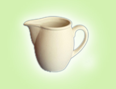 Keramik zuhausemalen.de | Milchkännchen Maresi (Farbgröße S) Für den Tisch