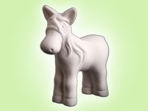 Keramik zuhausemalen.de | Mini Pony <span style="font-size: 10px">(Farbgröße XS)</span> Figuren