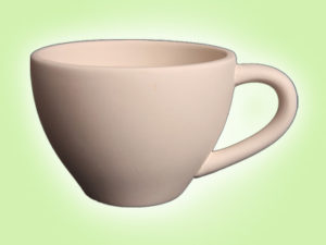 Keramik zuhausemalen.de | Wiener Melange Tasse (Farbgröße M) Tassen&Becher