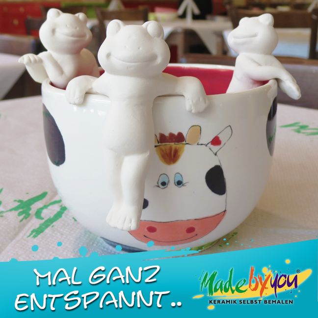 Keramik zuhausemalen.de | Cup Cake Box <span style="font-size: 10px">(Farbgröße S)</span> Dosen