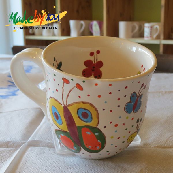 Keramik zuhausemalen.de | Muffin Tellerchen (Farbgröße S) Teller