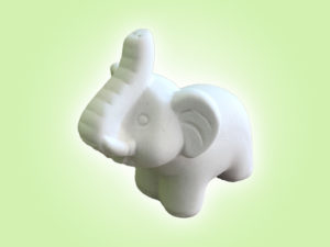 Keramik zuhausemalen.de | Baby  Elefant (Farbgröße S) Figuren