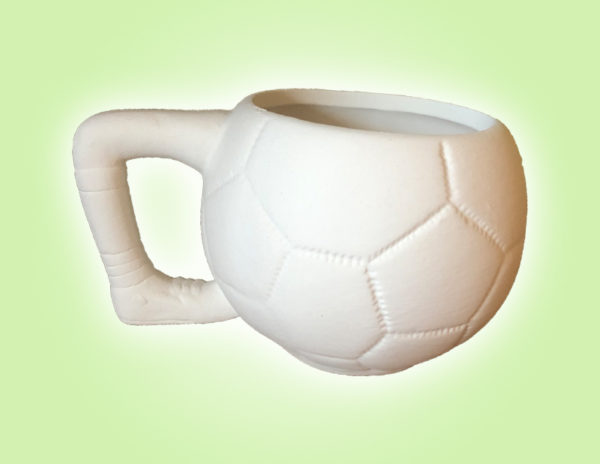 Keramik zuhausemalen.de | Fußball Tasse (Farbgröße M) Tassen&Becher