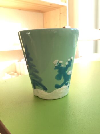 Keramik zuhausemalen.de | Becher Kegel <span style="font-size: 10px">/ Stiftehalter(Farbgröße M)</span> Tassen&Becher