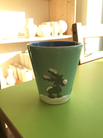 Keramik zuhausemalen.de | Becher Kegel <span style="font-size: 10px">/ Stiftehalter(Farbgröße M)</span> Tassen&Becher