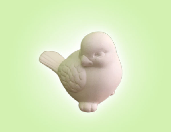 Keramik zuhausemalen.de | Vögelchen (Farbgröße S) Figuren