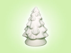 Keramik zuhausemalen.de | Baum  klein (Farbgröße XS) Weihnachten