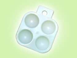 Keramik zuhausemalen.de | Palette aus Plastik klein Pinsel und Malzubehör Keramik zuhausemalen.de | Palette aus Plastik klein Pinsel und Malzubehör