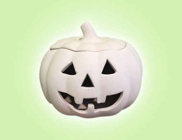 Keramik zuhausemalen.de | Halloween Kürbis Laterne (Farbgröße M) Herbst&Halloween
