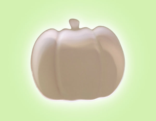 Keramik zuhausemalen.de | Kürbis Teller <span style="font-size: 10px">(Farbgröße M)</span> Herbst&Halloween