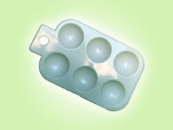 Keramik zuhausemalen.de | Palette aus Plastik groß Pinsel und Malzubehör Keramik zuhausemalen.de | Palette aus Plastik groß Pinsel und Malzubehör