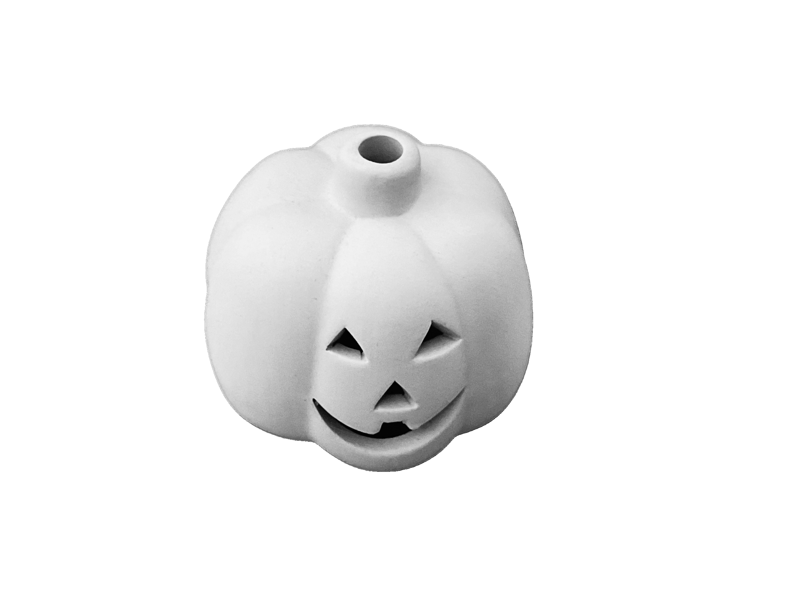 Keramik zuhausemalen.de | Leuchtkürbis rund <span style="font-size: 10px">(Farbgröße S)</span> Für den Tisch