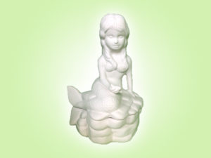 Keramik zuhausemalen.de | Meerjungfrauen Box (Farbgröße M) Bad