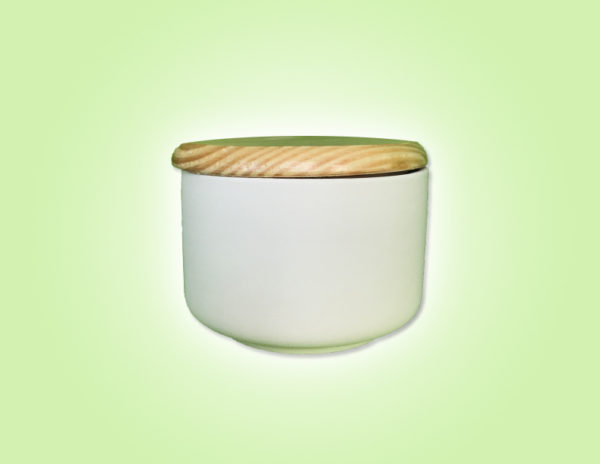 Keramik zuhausemalen.de | Dose mit Holzdeckel Medium (Farbgröße M) Dosen