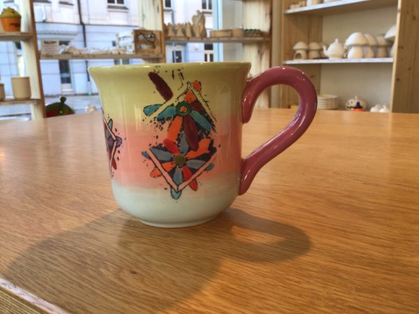 Keramik zuhausemalen.de | Perfekter Kaffeebecher (Farbgröße M) Tassen&Becher
