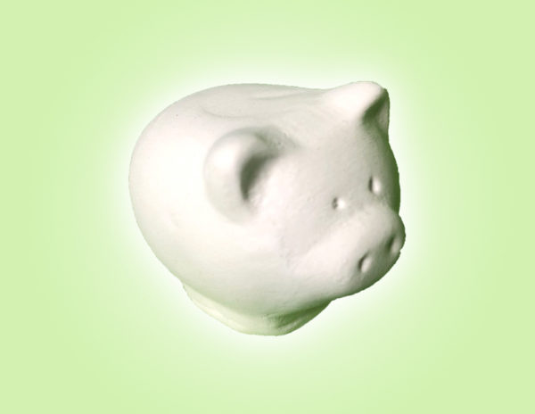 Keramik zuhausemalen.de | 3D Sticker Schwein (Farbe Größe XS) Glücksbringer