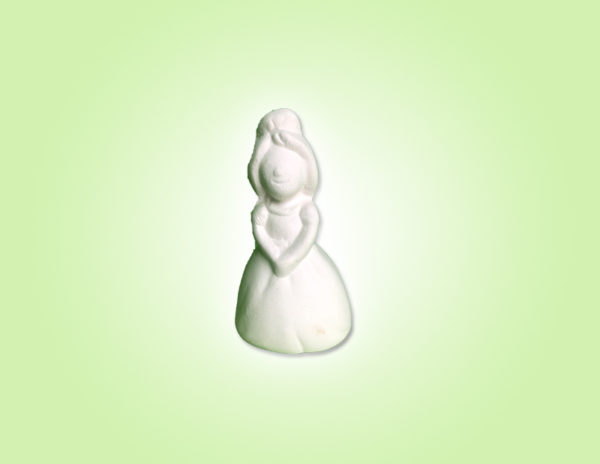 Keramik zuhausemalen.de | Mini Prinzessin Mary Höhe 4,5 cm <span style="font-size: 10px">(Farbgröße XXS)</span> unsere kleinen Littels