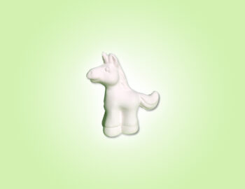 Keramik zuhausemalen.de | Mini Einhorn Unicorn höhe 5,5 cm <span style="font-size: 10px">(Farbgröße XXS)</span> unsere kleinen Littels