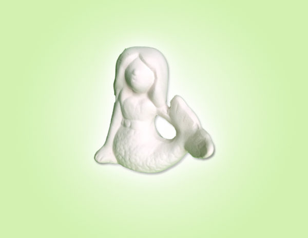 Keramik zuhausemalen.de | Mini Meerjungfrau Arielle H4cm <span style="font-size: 10px">(Farbgröße XXS)</span> unsere kleinen Littels