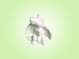 Keramik zuhausemalen.de | Mini Drache Dragon Höhe 5,5 cm <span style="font-size: 10px">(Farbgröße XXS)</span> unsere kleinen Littels