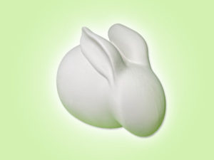 Keramik zuhausemalen.de | Hase Bunny groß (Farbgröße M) Ostern