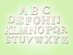 Keramik zuhausemalen.de | Buchstaben Höhe 3,5cm unsere kleinen Littels Keramik zuhausemalen.de | Buchstaben Höhe 3,5cm unsere kleinen Littels