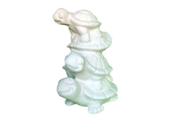 Keramik zuhausemalen.de | Schildkrötenstapel Spardose ( Farbgröße L) Spardosen
