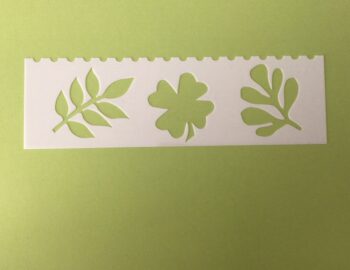 Keramik zuhausemalen.de | Schablone „Floral“ Motiv H Schablonen & Stempel