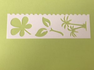 Keramik zuhausemalen.de | Schablone „ Floral“ Motiv F Schablonen & Stempel