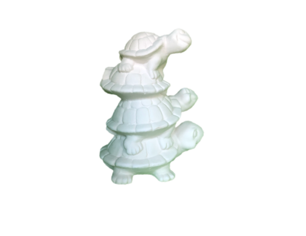 Keramik zuhausemalen.de | Schildkrötenstapel Spardose ( Farbgröße L) Spardosen