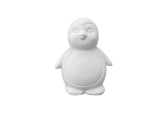 Keramik zuhausemalen.de | Pinguin Sven (Farbegröße s) Bad