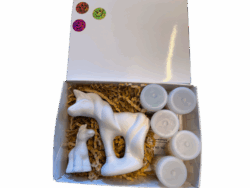 Keramik zuhausemalen.de | Geschenk – Set Einhorn Geschenk-Boxen Keramik zuhausemalen.de | Geschenk – Set Einhorn Geschenk-Boxen