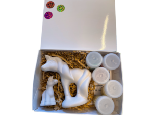 Keramik zuhausemalen.de | Geschenk – Set Einhorn Geschenk-Boxen