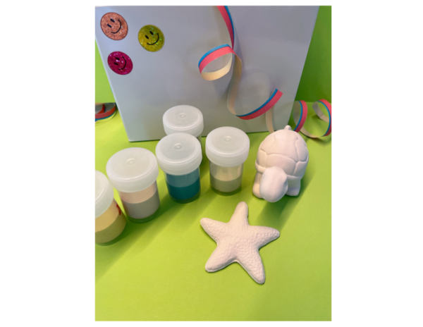 Keramik zuhausemalen.de | Geschenk – Set Schildkröte Geschenk-Boxen
