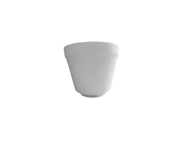 Keramik zuhausemalen.de | Übertopf mit Rand klein (Farbgröße M) Allerlei Utensilien