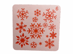 Keramik zuhausemalen.de | Schablone X-MAS 1 Schablonen & Stempel Keramik zuhausemalen.de | Schablone X-MAS 1 Schablonen & Stempel