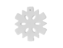 Keramik zuhausemalen.de | Schneeflocke zum Hängen (Farbgröße XS) Weihnachten Keramik zuhausemalen.de | Schneeflocke zum Hängen (Farbgröße XS) Weihnachten