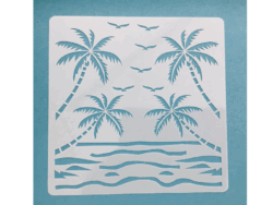 Keramik zuhausemalen.de | Schablone Ocean 3 Schablonen & Stempel Keramik zuhausemalen.de | Schablone Ocean 3 Schablonen & Stempel