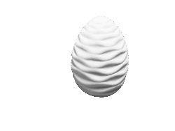 Keramik zuhausemalen.de | Osterei mit Wellen Ostern Keramik zuhausemalen.de | Osterei mit Wellen Ostern